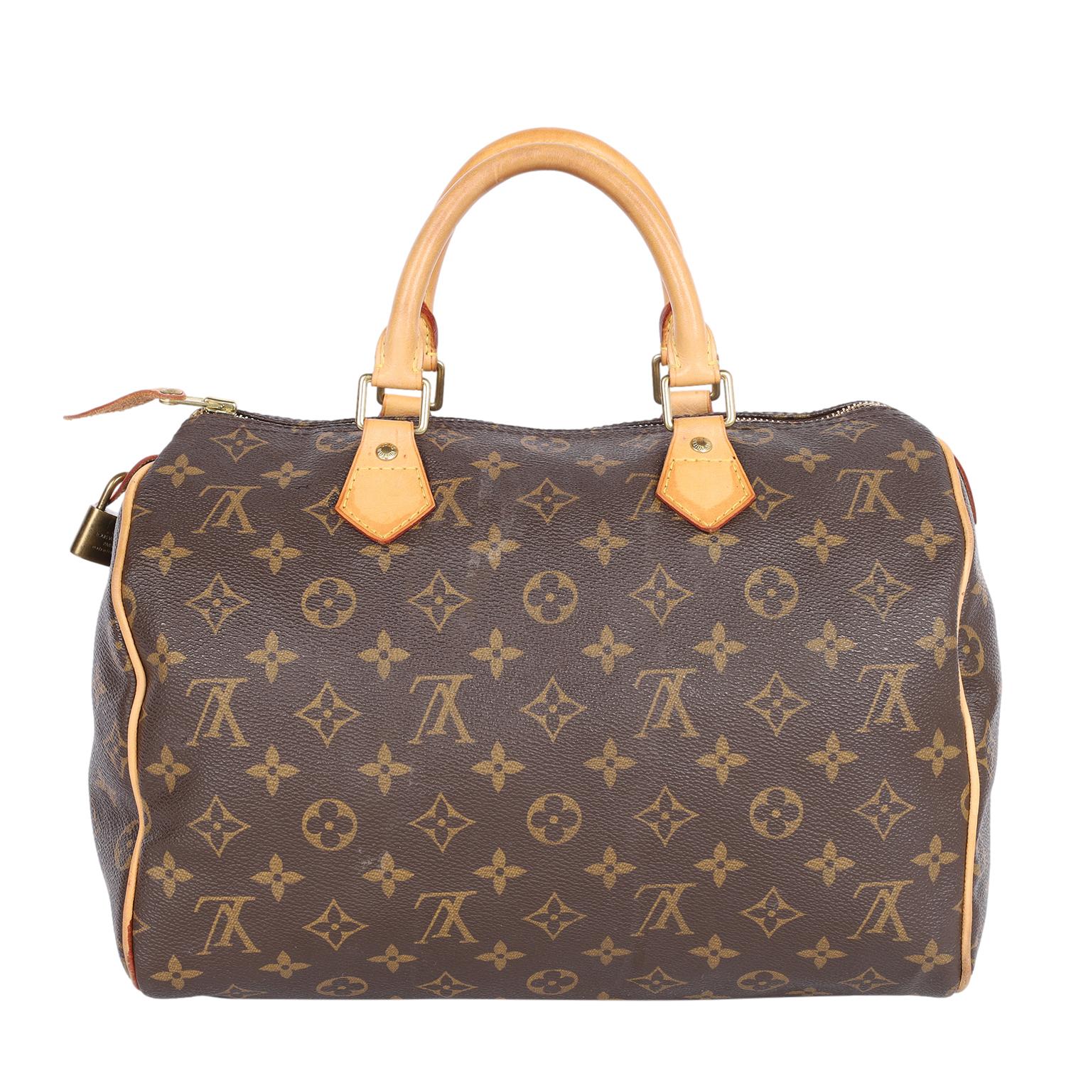 Women's LOUIS VUITTON Speedy 30 Monogram Canvas For Sale