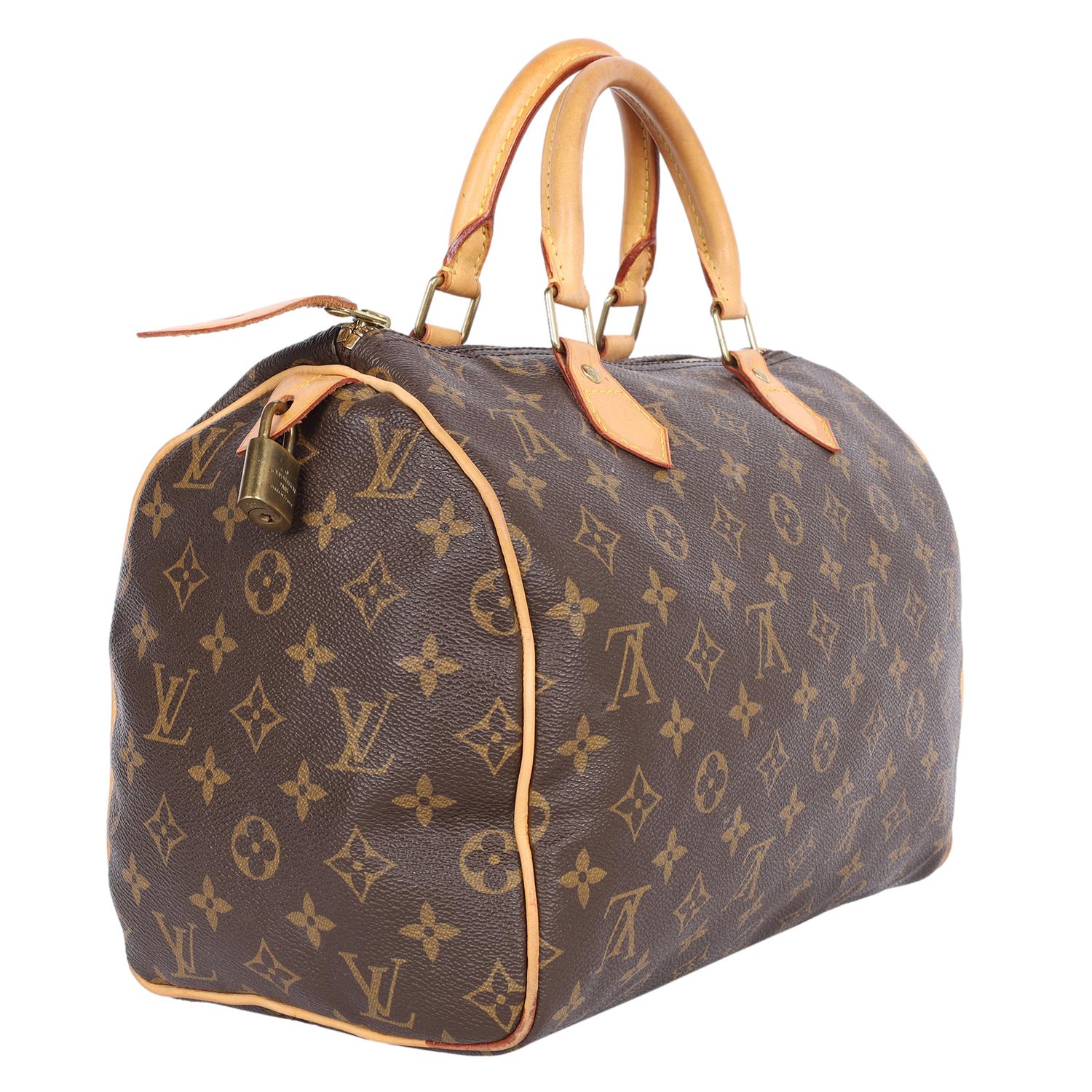 LOUIS VUITTON Speedy 30 Monogram Canvas For Sale 1