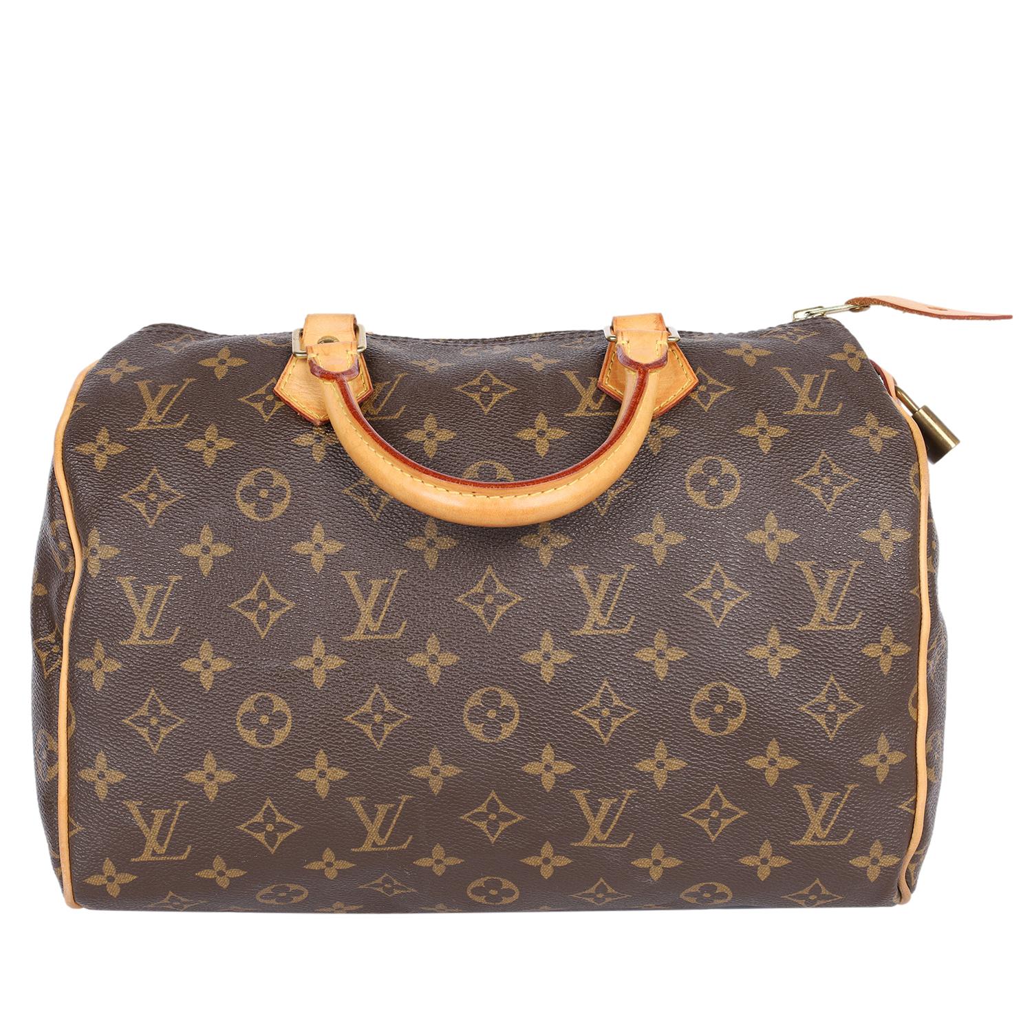 LOUIS VUITTON Speedy 30 Monogram Canvas For Sale 3