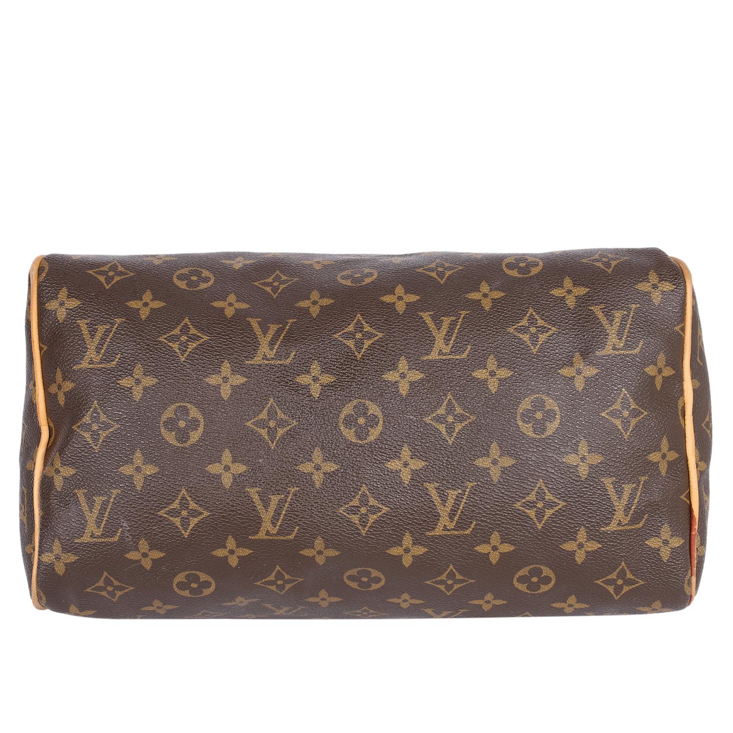 LOUIS VUITTON Speedy 30 Monogram Canvas For Sale 4