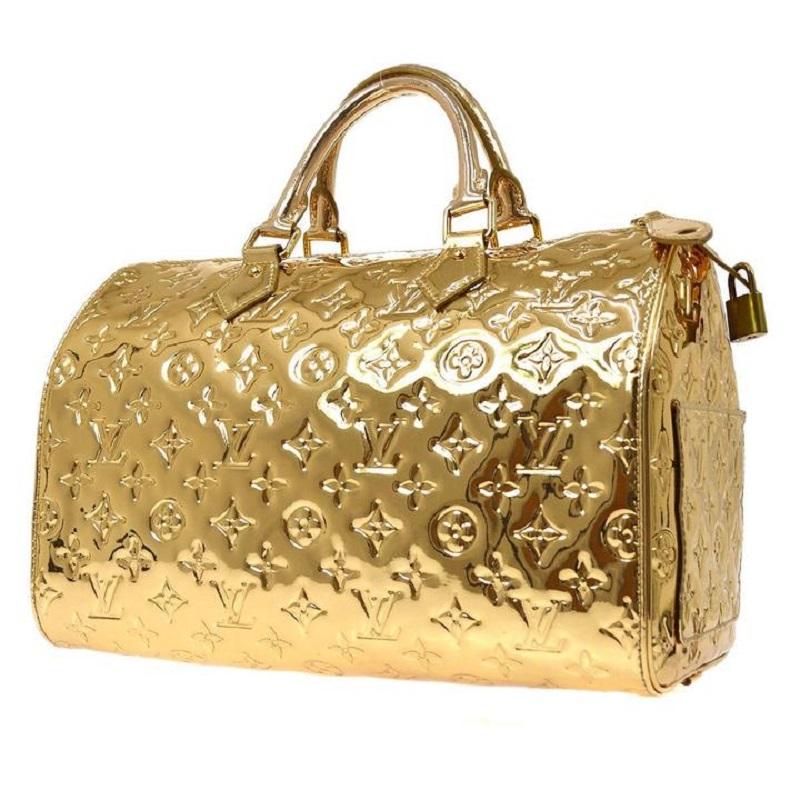 gold louis vuitton bag