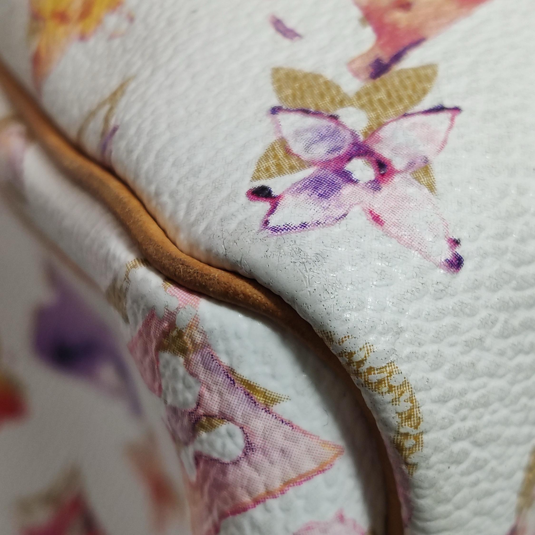 Louis Vuitton Speedy 30 Monogram Acquerello Rosa Borsa Richard Prince 2008 in vendita 12
