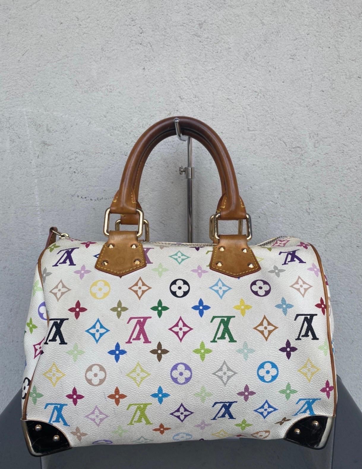 Louis Vuitton Speedy 30 Murakami bag In Good Condition For Sale In Carnate, IT