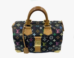 Louis Vuitton Speedy 30 Murakami Multiple colors Monogram Bag, 2003