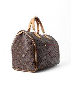 Louis Vuitton Speedy 30 Perforated Pink Handbag
