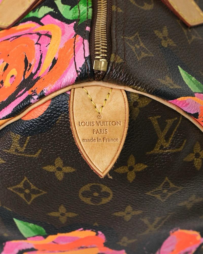 Louis Vuitton Speedy 30 Roses Monogramme en vente 7