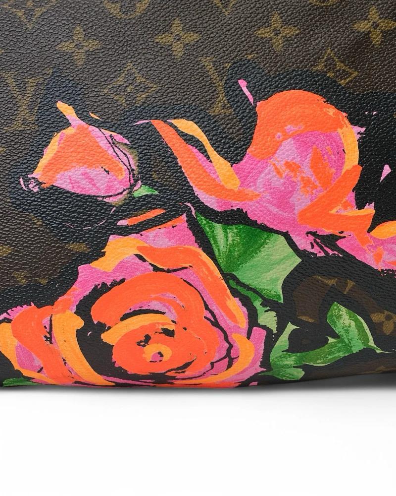 Louis Vuitton Speedy 30 Roses Monogramme en vente 9