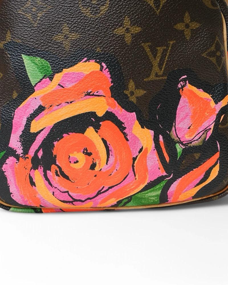 Louis Vuitton Speedy 30 Roses Monogramme en vente 10