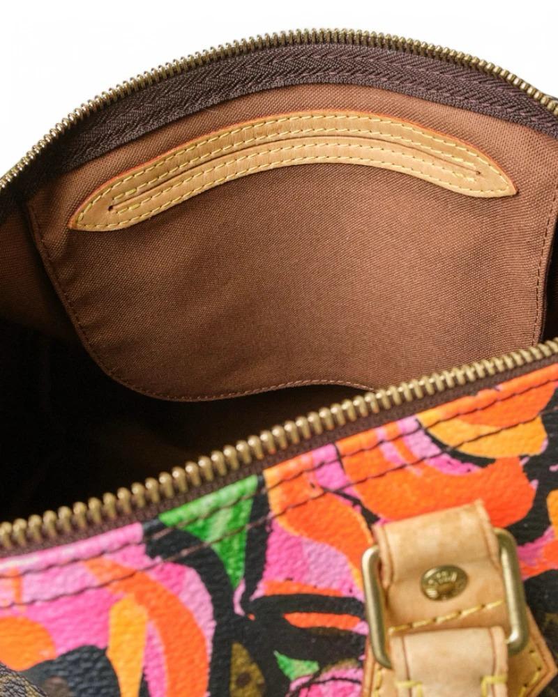 Louis Vuitton Speedy 30 Roses Monogramme en vente 15