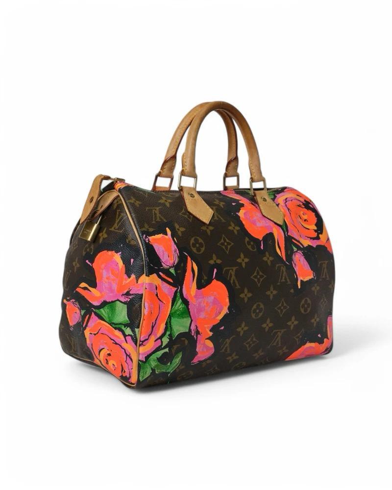 Louis Vuitton Speedy 30 Roses Monogramme Pour femmes en vente