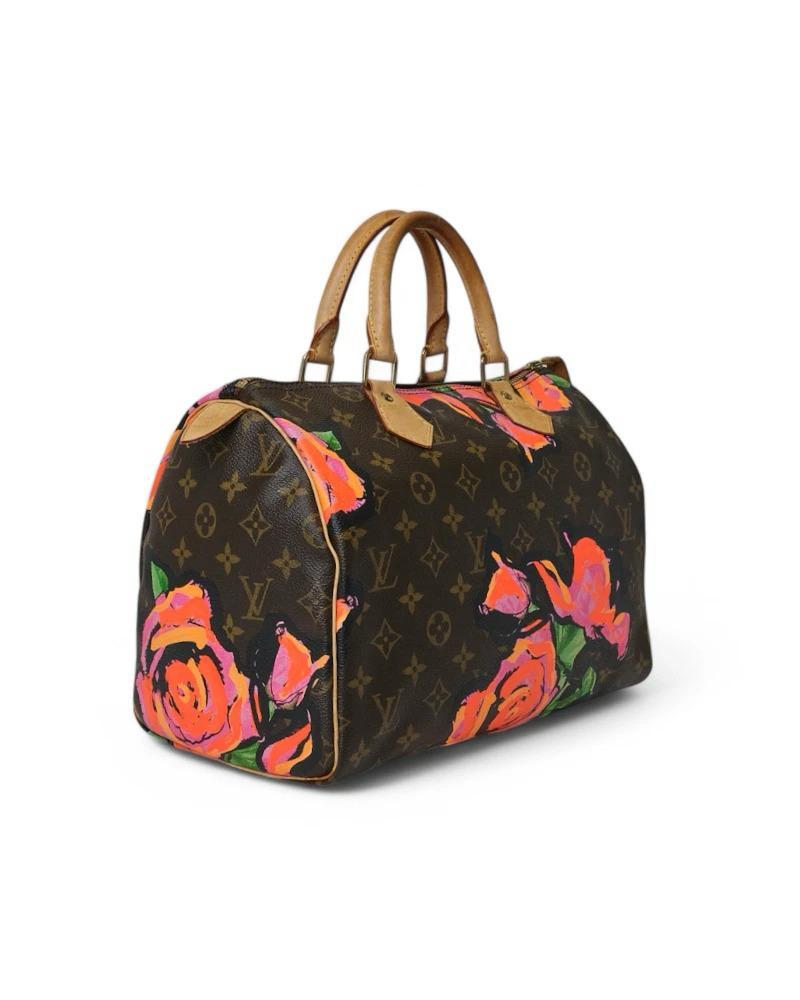 Louis Vuitton Speedy 30 Roses Monogramme en vente 1