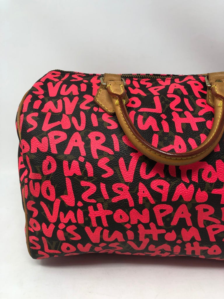 Louis Vuitton x Stephen Sprouse 2001 pre-owned Monogram Graffiti Speedy 30  Handbag - Farfetch