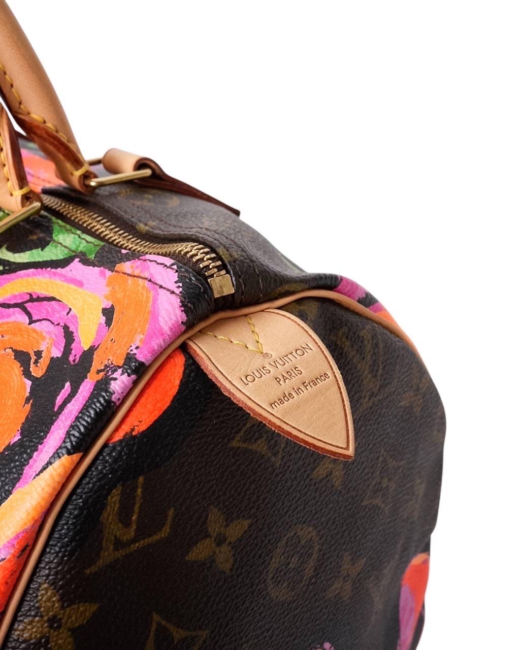 Louis Vuitton Speedy 30 Stephen Sprouse Roses L.E. 5