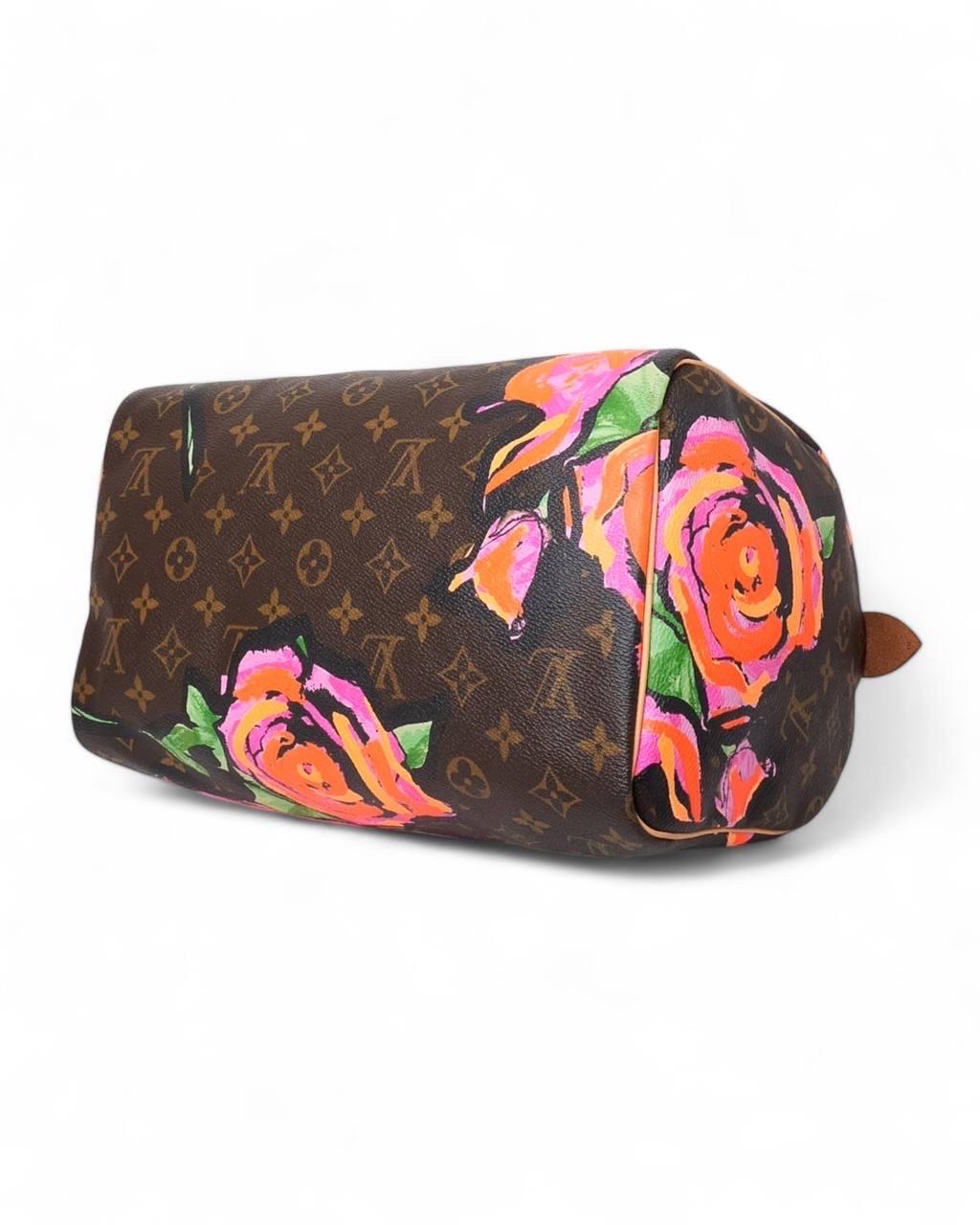 Louis Vuitton Speedy 30 Stephen Sprouse Roses L.E. 7
