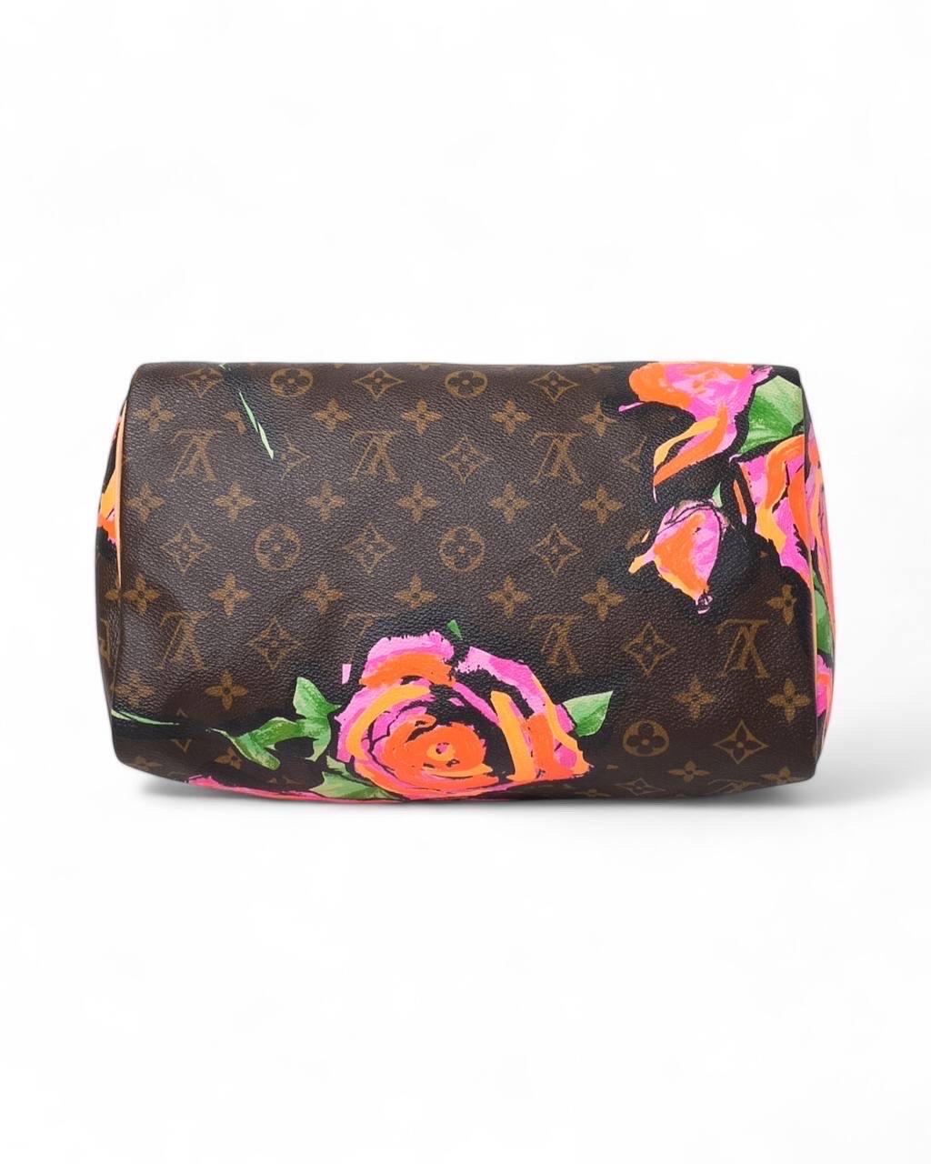 Louis Vuitton Speedy 30 Stephen Sprouse Roses L.E. 8