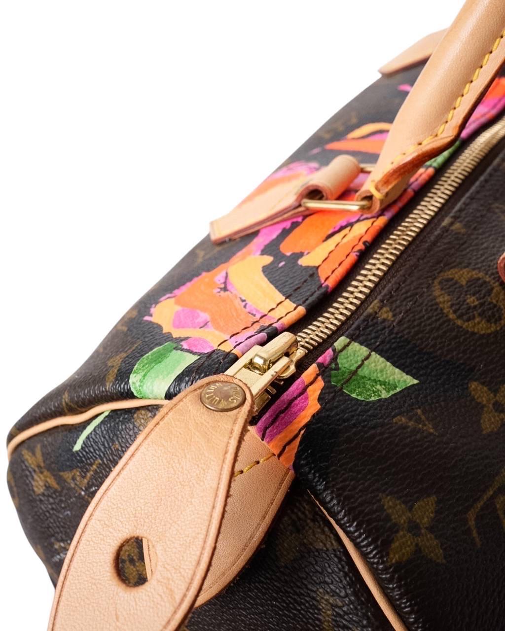 Louis Vuitton Speedy 30 Stephen Sprouse Roses L.E. 1