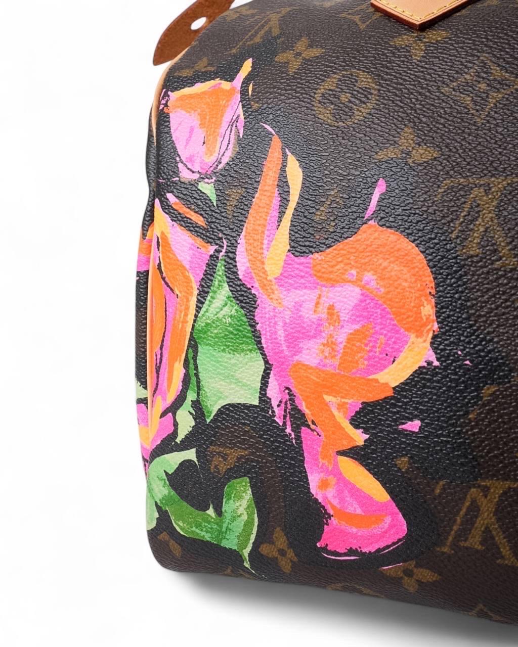 Louis Vuitton Speedy 30 Stephen Sprouse Roses L.E. 2