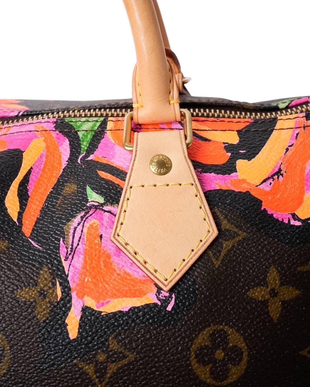 Louis Vuitton Speedy 30 Stephen Sprouse Roses L.E. 4
