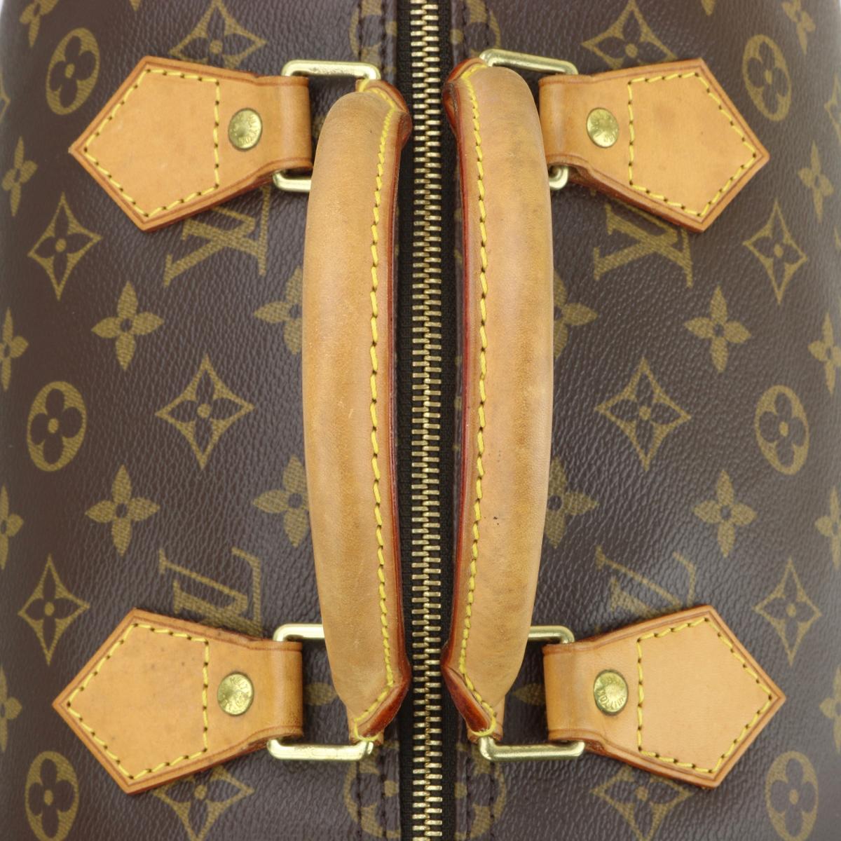 Louis Vuitton Speedy 35 Bag in Monogram 2005 9