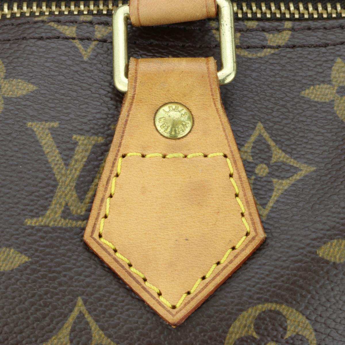 Louis Vuitton Speedy 35 Bag in Monogram 2005 10