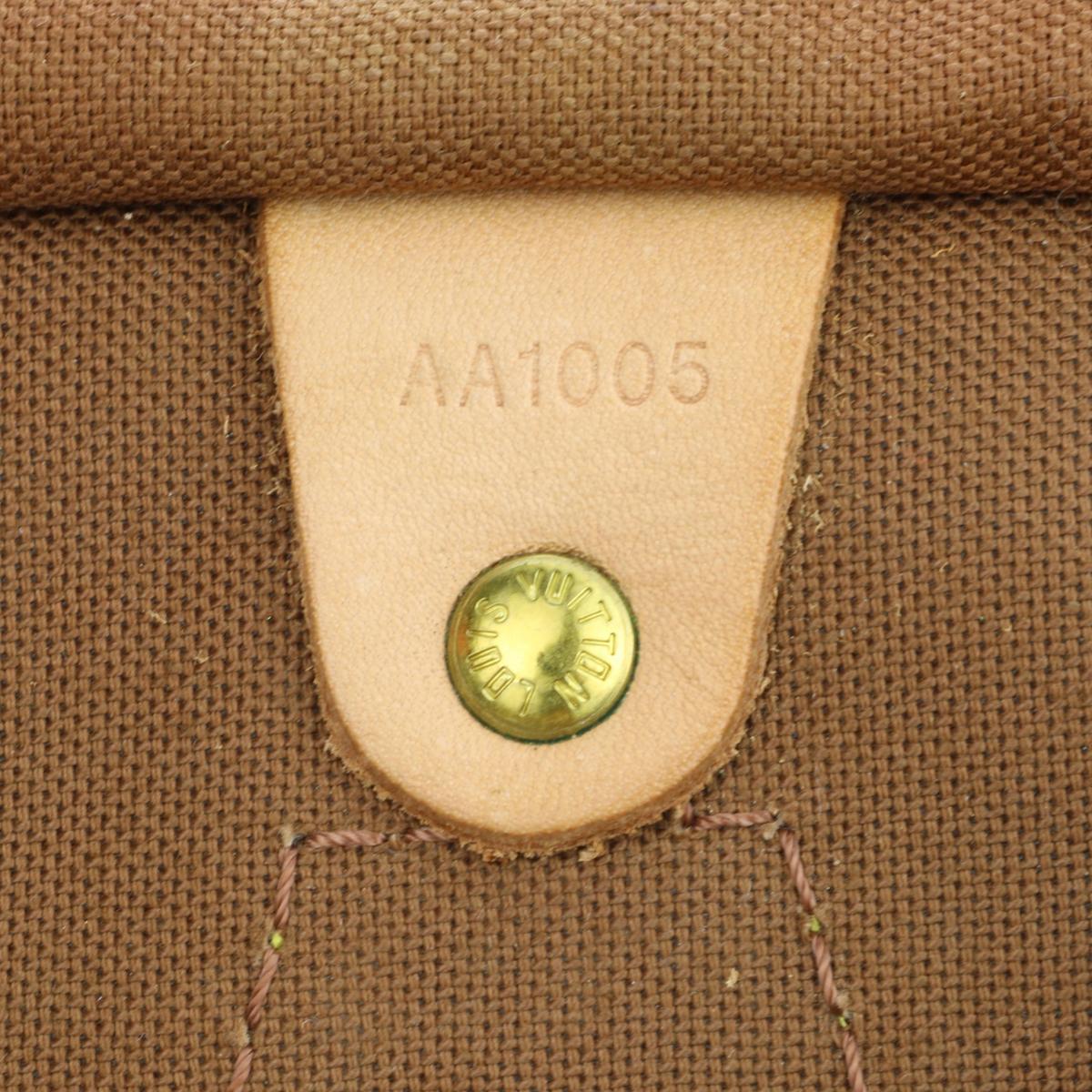 Louis Vuitton Speedy 35 Bag in Monogram 2005 13