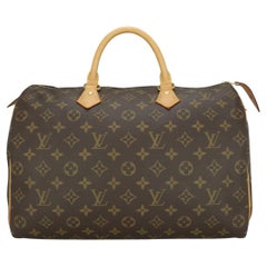 Used Louis Vuitton Speedy 35 Bag in Monogram 2018