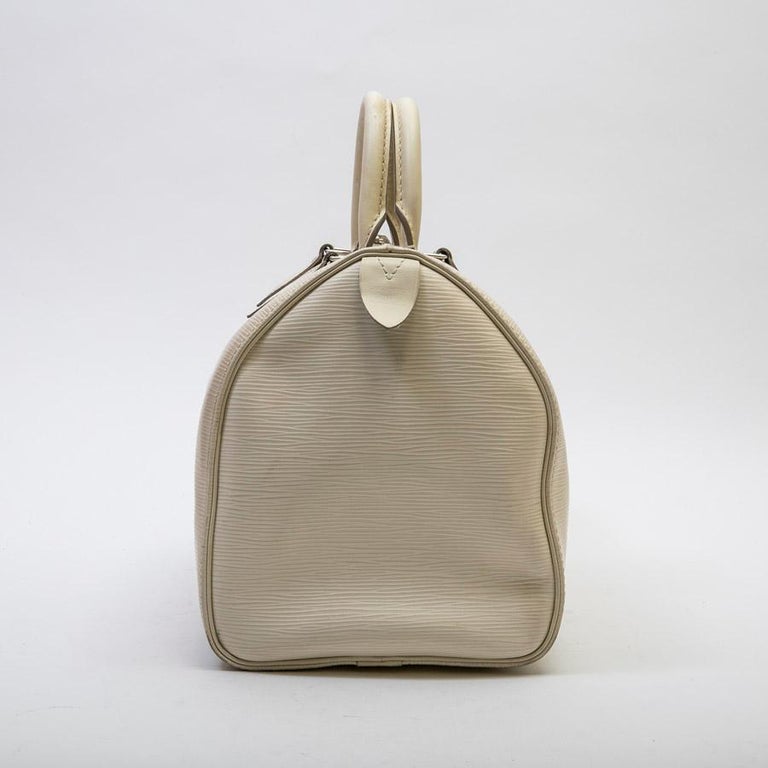 LOUIS VUITTON Vintage Epi Speedy 35 Handbag - A Retro Tale