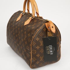 Louis Vuitton Speedy 35 Monogram Canvas Bag