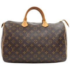 Louis Vuitton Speedy 35 Monogram Canvas City Hand Bag