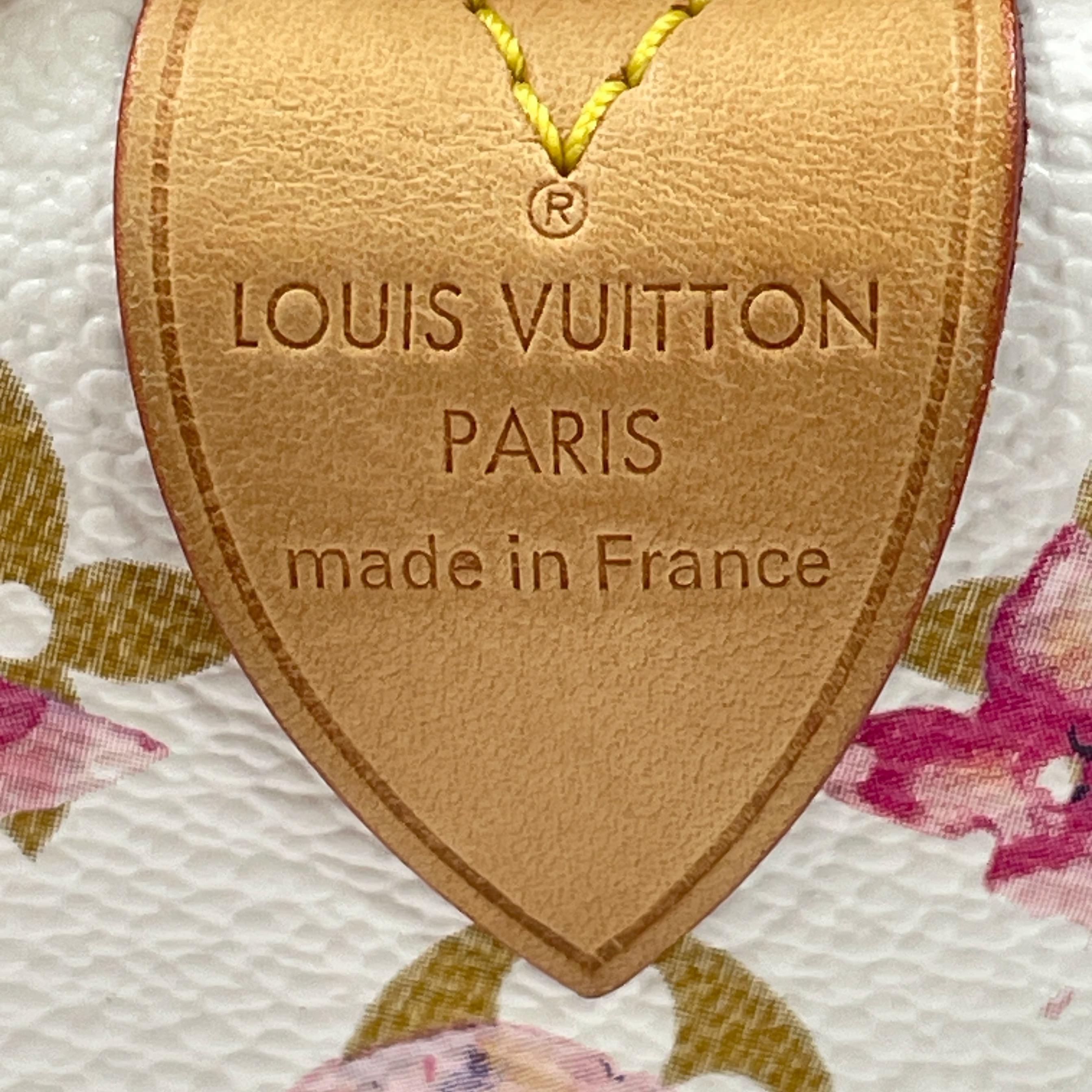 Louis Vuitton Speedy 35 Monogramme Watercolor Pink Handbag Richard Prince 2008 en vente 3