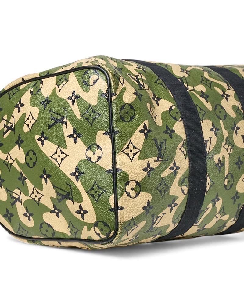 Borsa Louis Vuitton Monogramouflage Speedy 35 X Takashi Murakami in vendita 3
