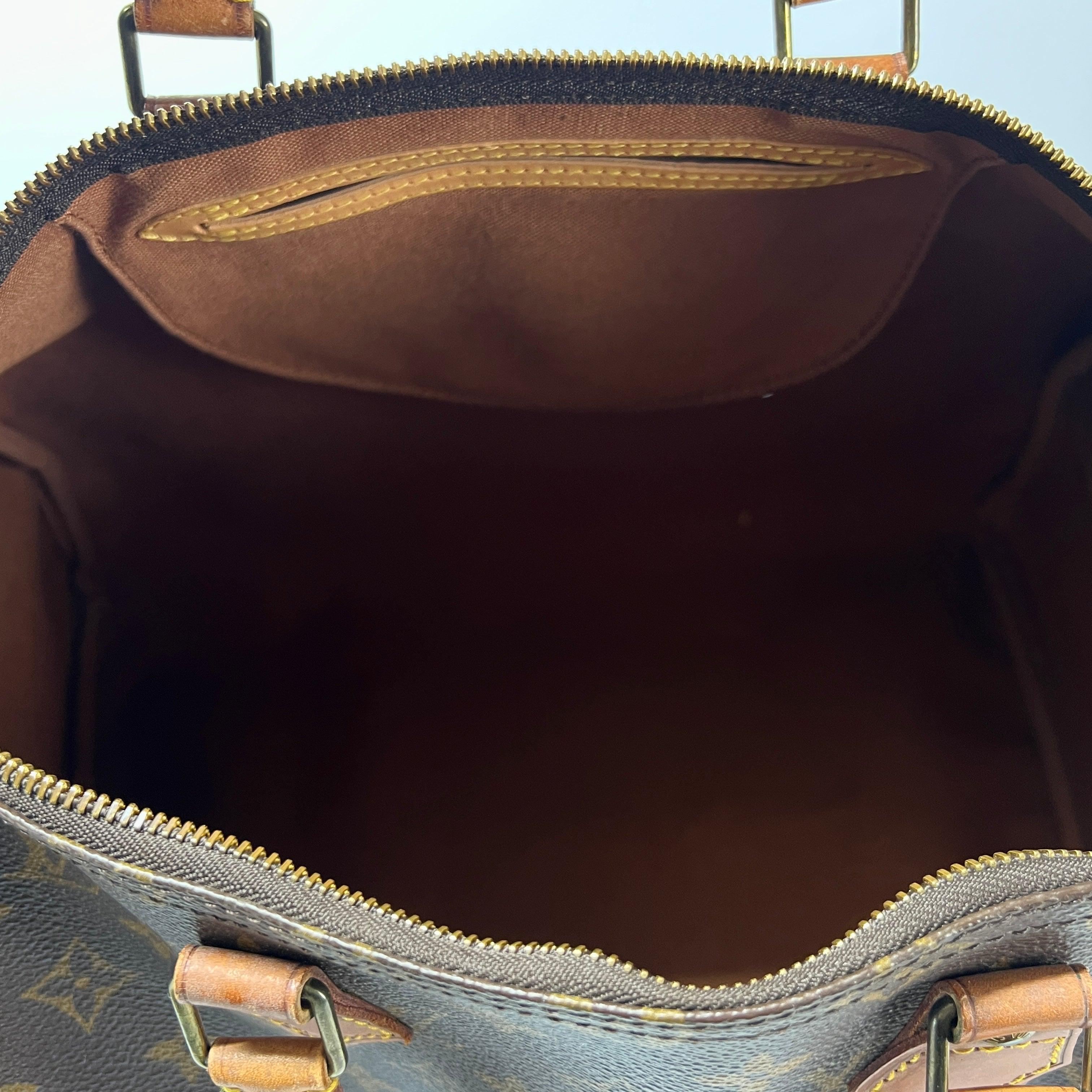 Louis Vuitton Speedy 35 Top Handle Bag Monogram Canvas 1988 en vente 6