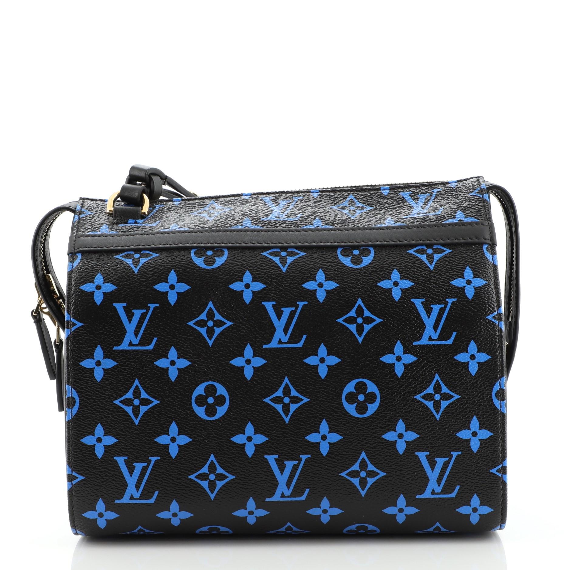 Black Louis Vuitton Speedy Amazon Bag Monogram Canvas PM