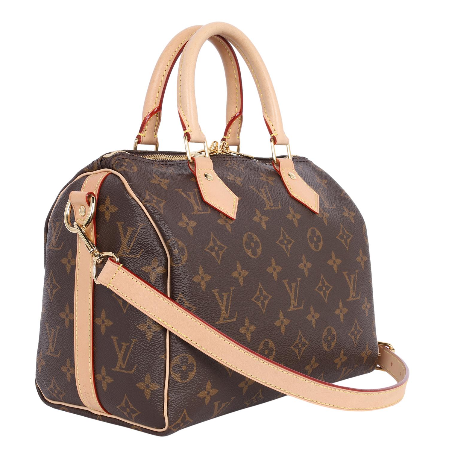 Louis Vuitton Speedy Bandoulière 25 Brown In Excellent Condition In Salt Lake Cty, UT