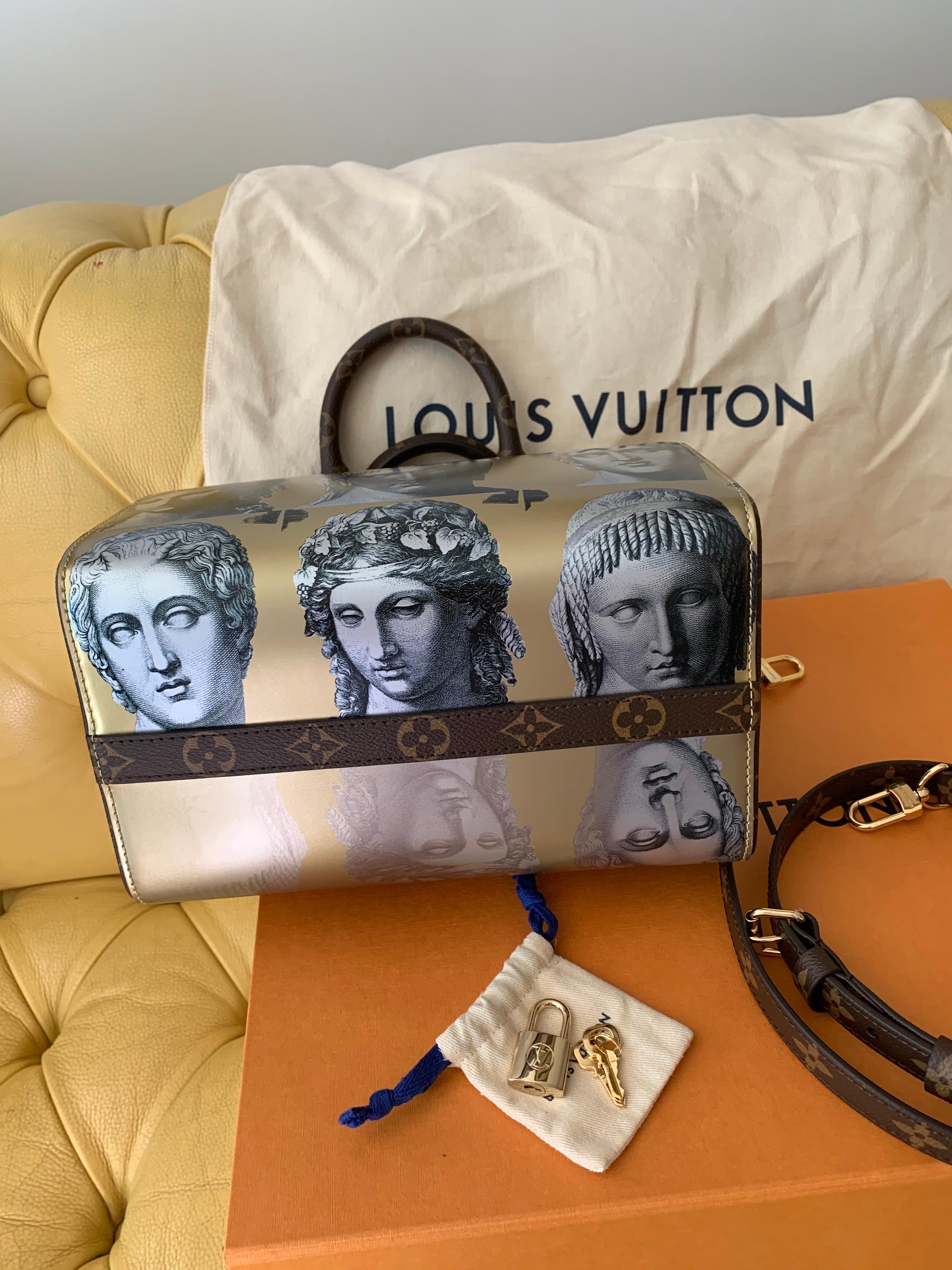 Louis Vuitton Speedy Bandoulière 25 cm , Fornasetti Limited Edition  11