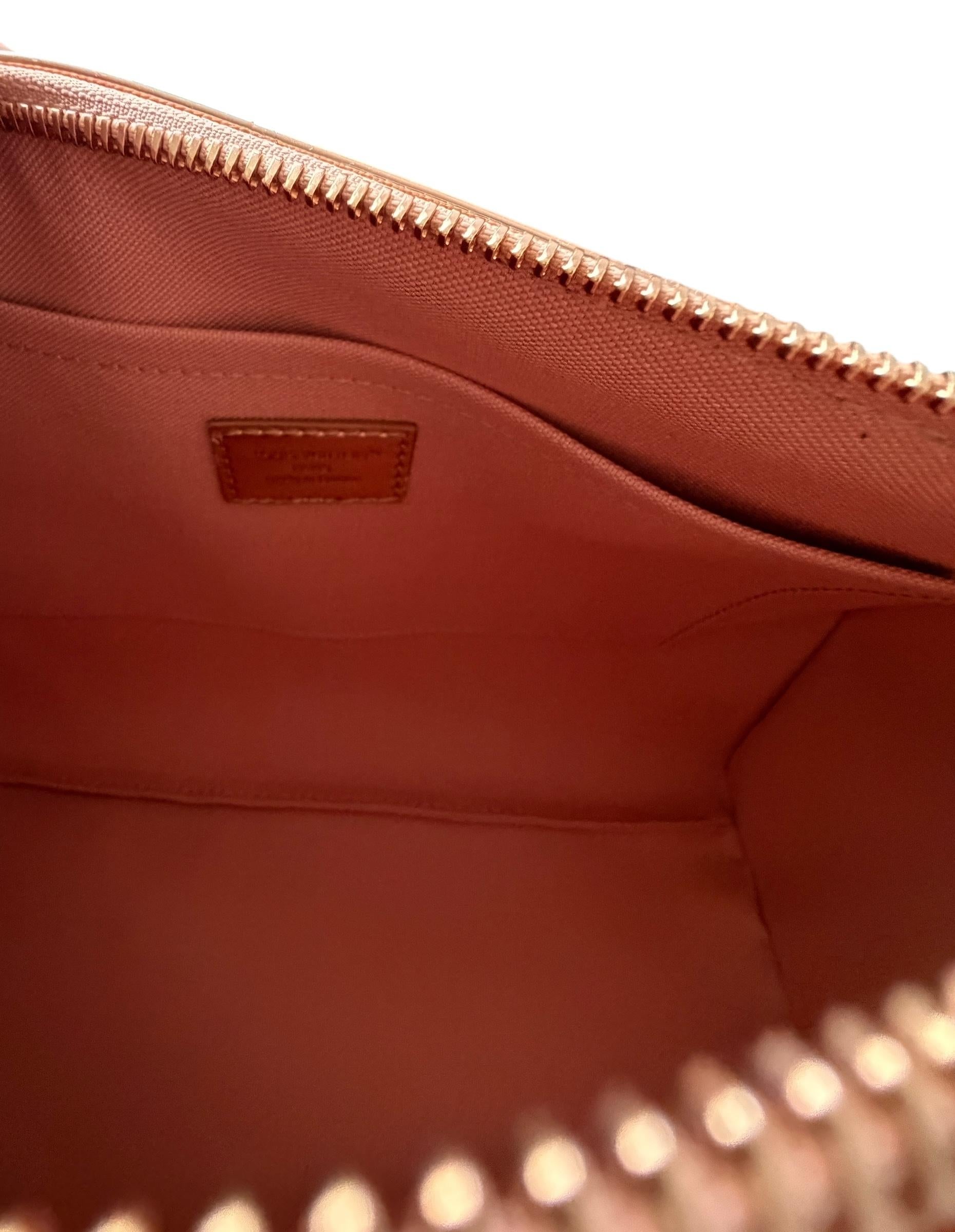 Louis Vuitton Speedy Bandouliere 25 Kupfer-Spiegel Handtasche Neu im Angebot 1