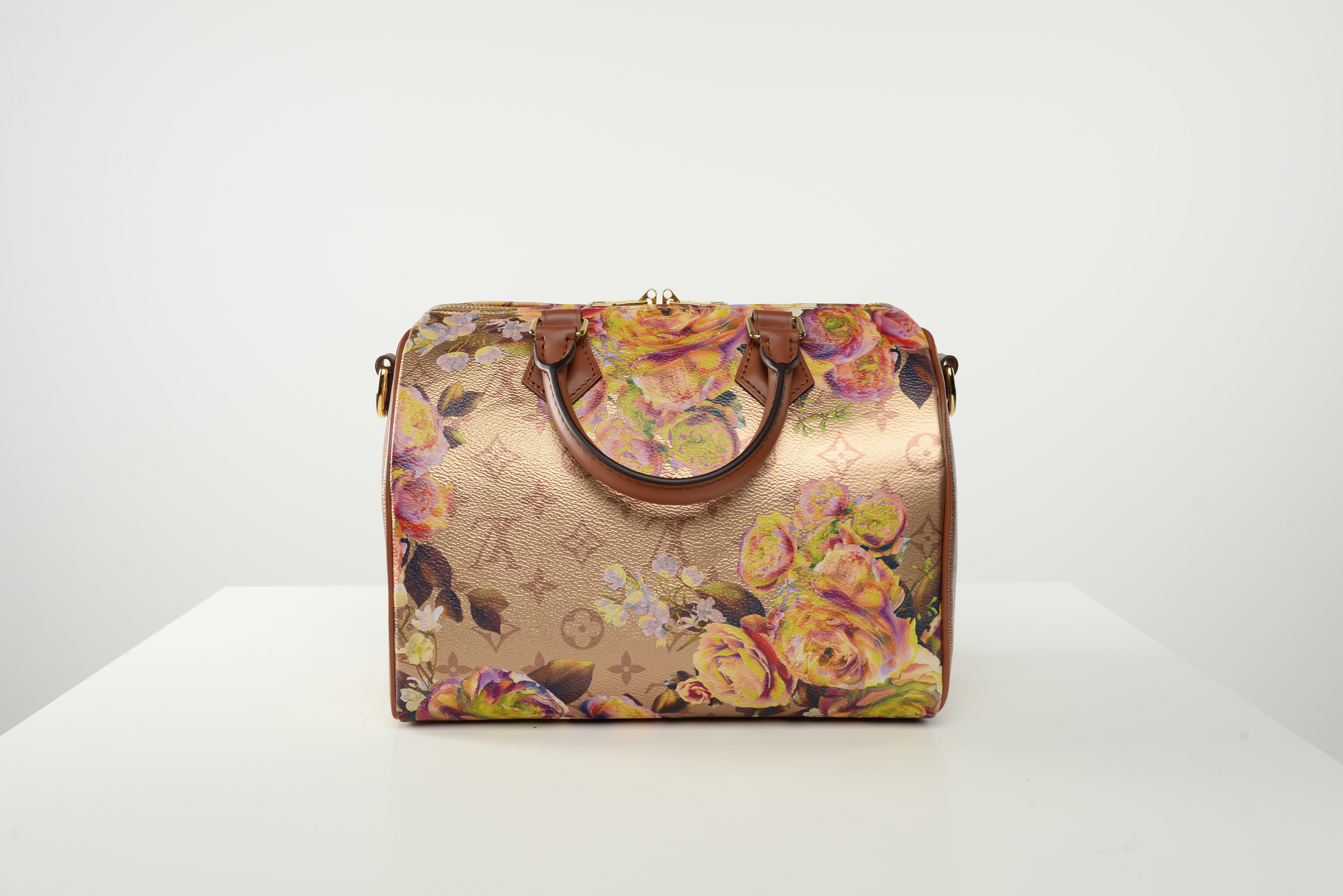 Louis Vuitton Speedy Bandoulière 25 Floral Limited Edition 1