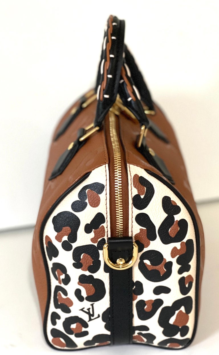 Louis Vuitton SPEEDY BANDOULIÈRE 25 Wild at Heart Collection For