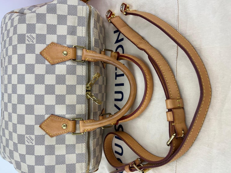 Bandouliere Damier Azur Louis Vuitton Speedy 25 Mit