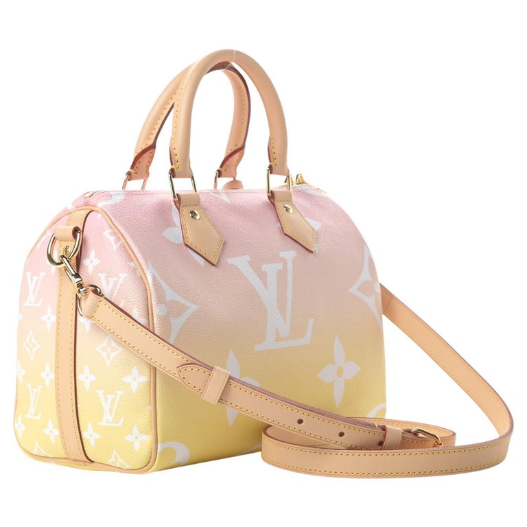 Louis Vuitton Speedy Bandouliere Bag By The Pool Monogram Giant 25 For Sale
