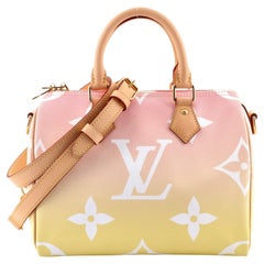 Louis Vuitton - Sac à bandoulière Speedy By The Pool - Monogramme géant 25