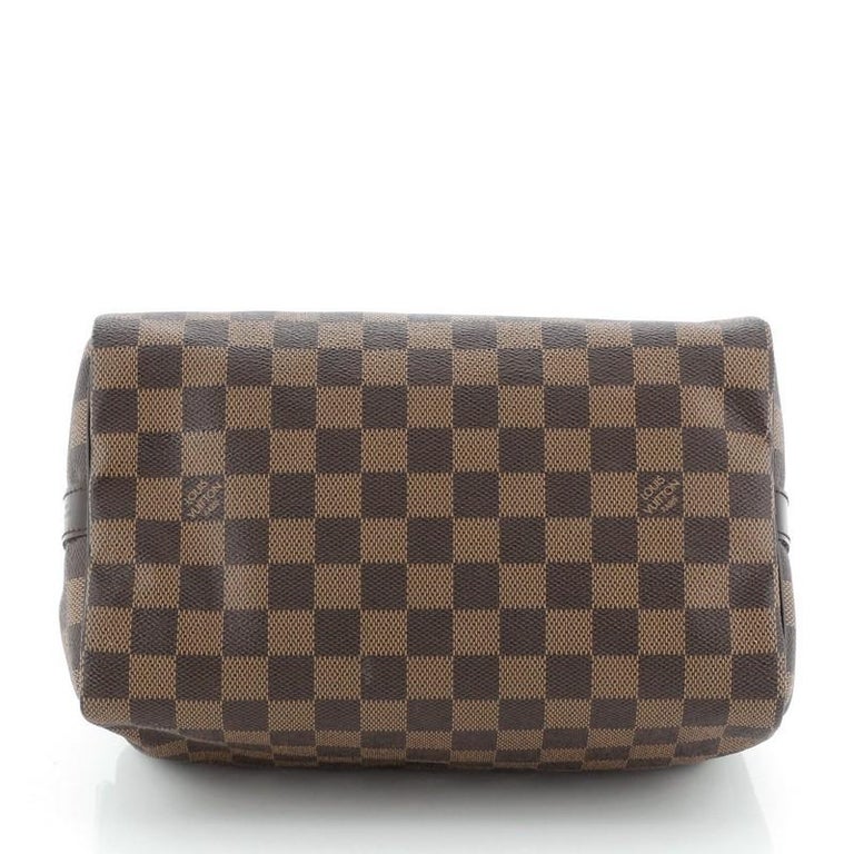 louis vuitton speedy 20 vs 25 Louis Vuitton Speedy Bandouliere Bag Damier 25 at 1stDibs