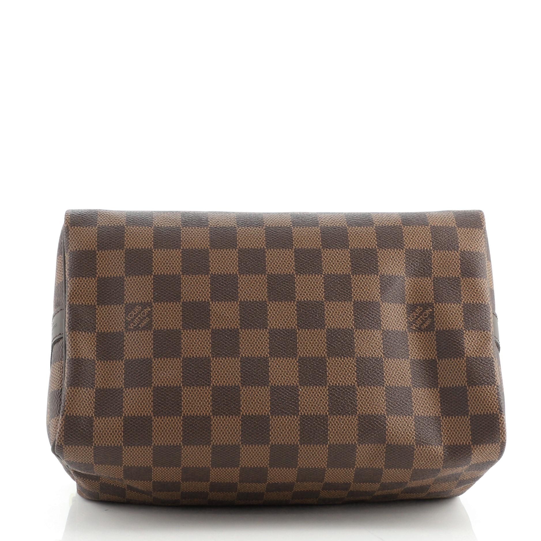 Women's or Men's Louis Vuitton Speedy Bandouliere Bag Damier 25