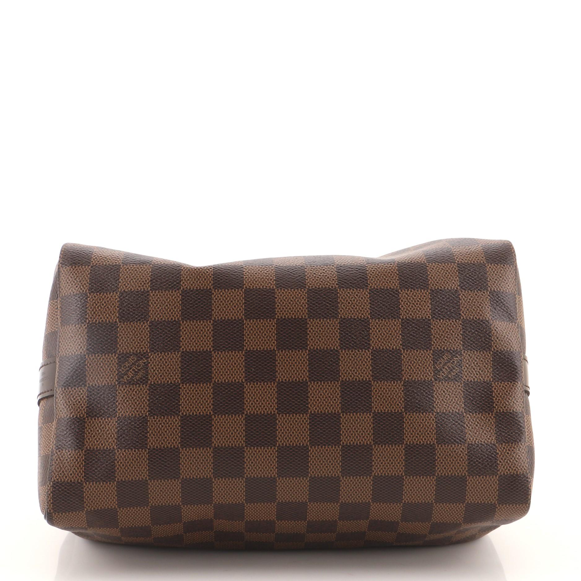 Women's or Men's Louis Vuitton Speedy Bandouliere Bag Damier 25