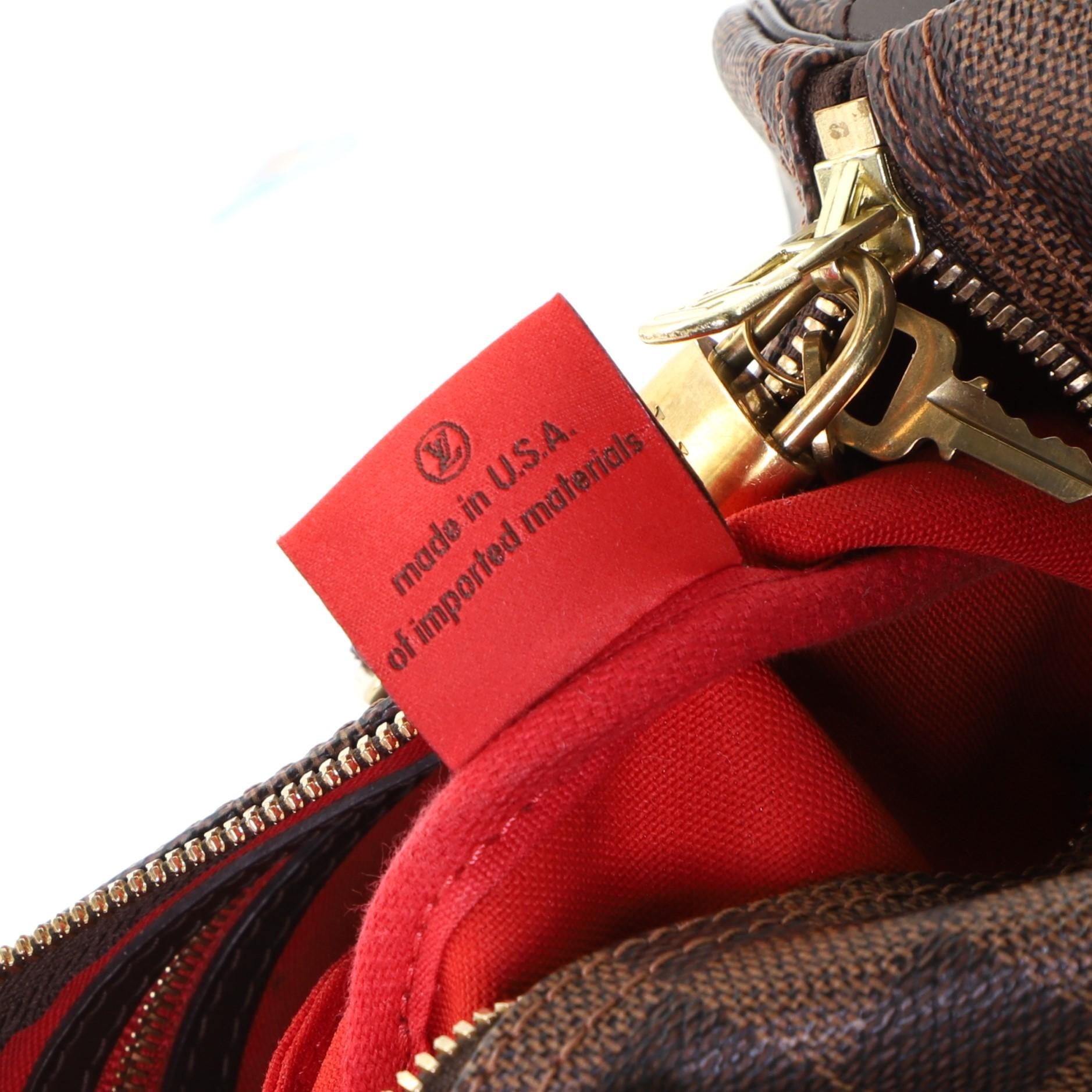  Louis Vuitton Speedy Bandouliere Bag Damier 25 1