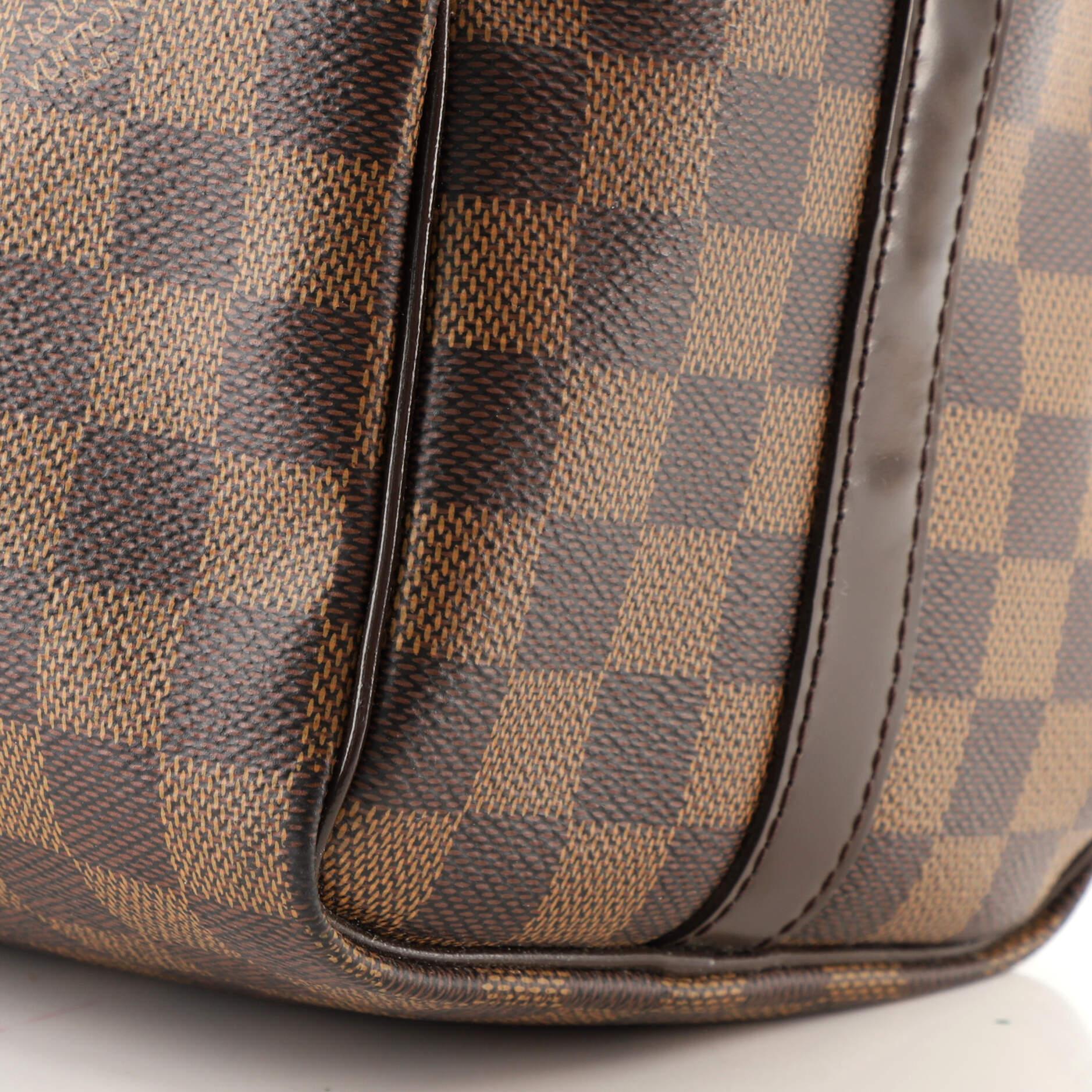 Brown Louis Vuitton Speedy Bandouliere Bag Damier 25