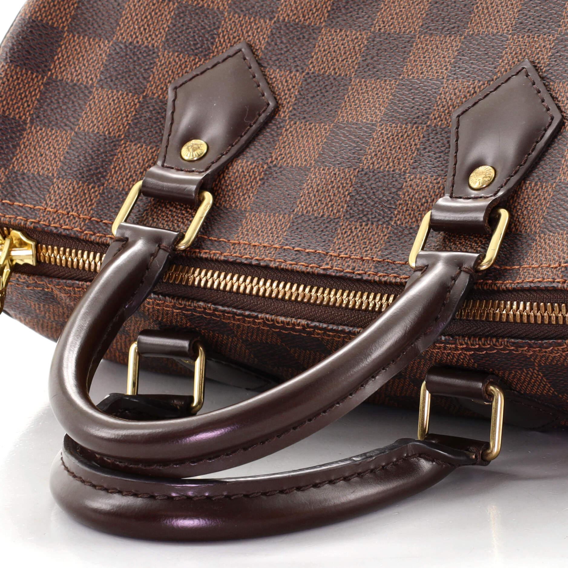 Louis Vuitton Speedy Bandouliere Bag Damier 25 1