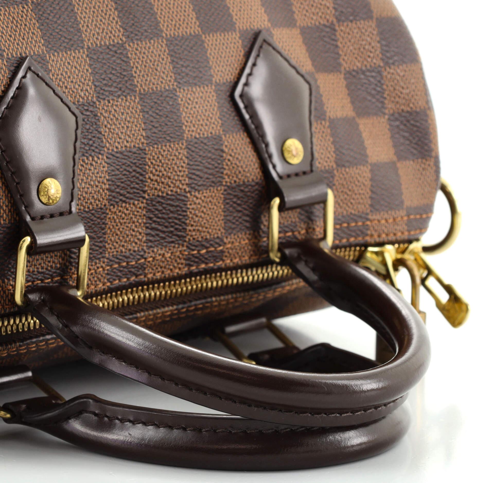 Louis Vuitton Speedy Bandouliere Bag Damier 25 2