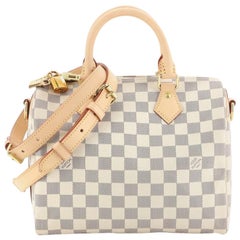 Louis Vuitton Speedy Bandouliere Bag Damier 25