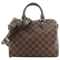 Louis Vuitton Speedy Bandouliere Bag Damier 25